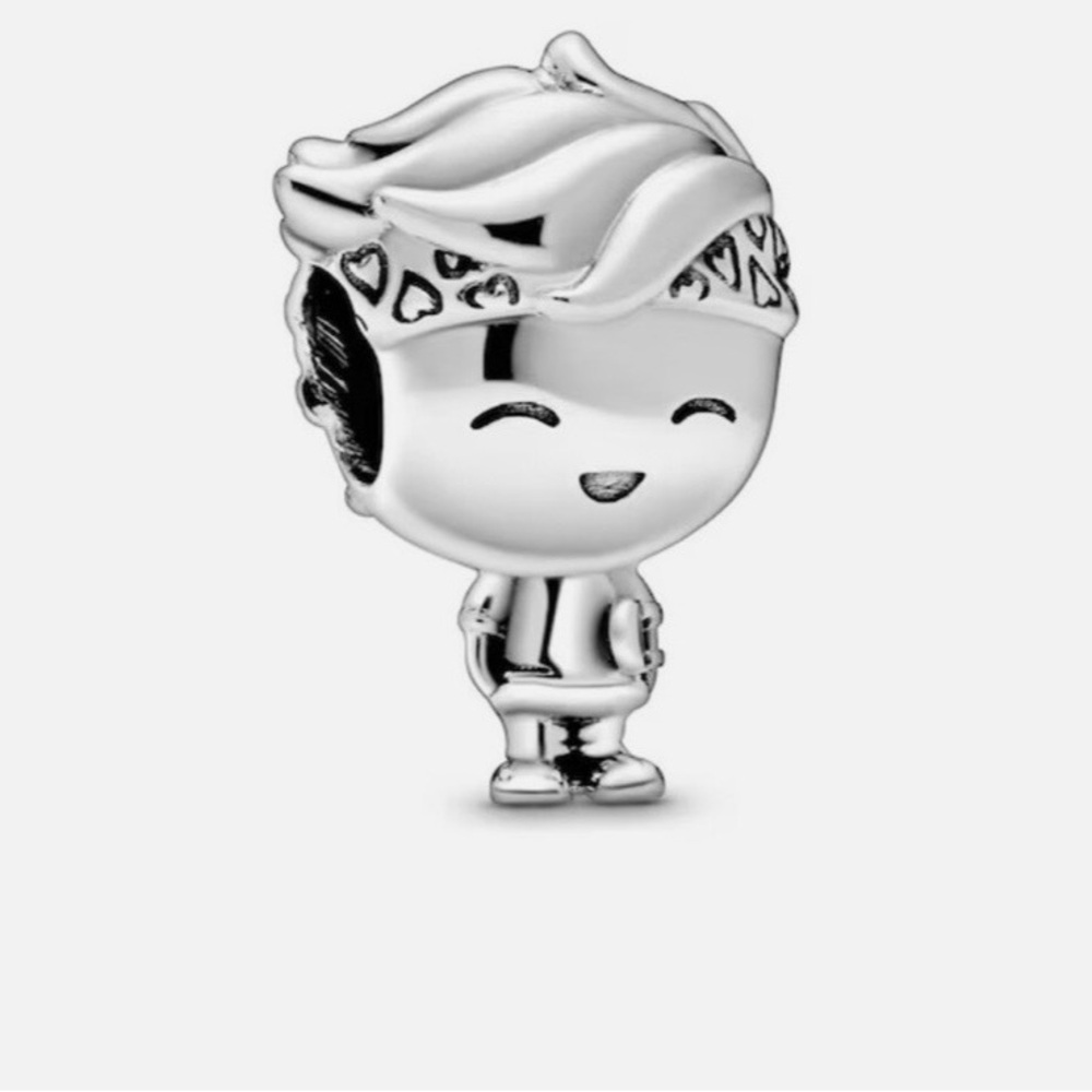 PANDORA Boy Teenager Enamel Charm
Sterling Silver